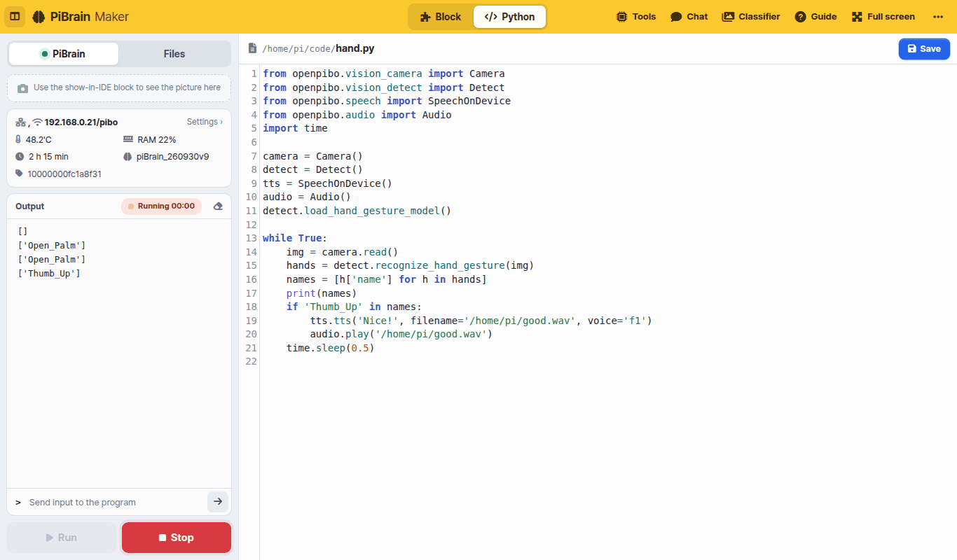 IDE with Python